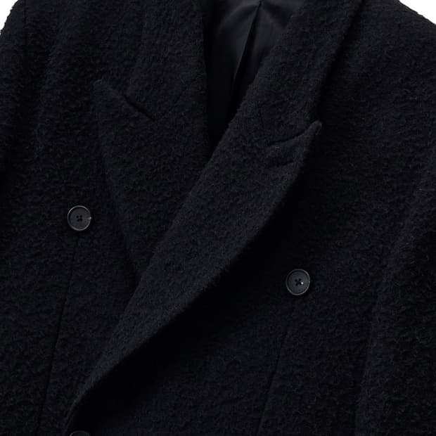 (구매글) STU 카센티노 블랙 코트 L사이즈