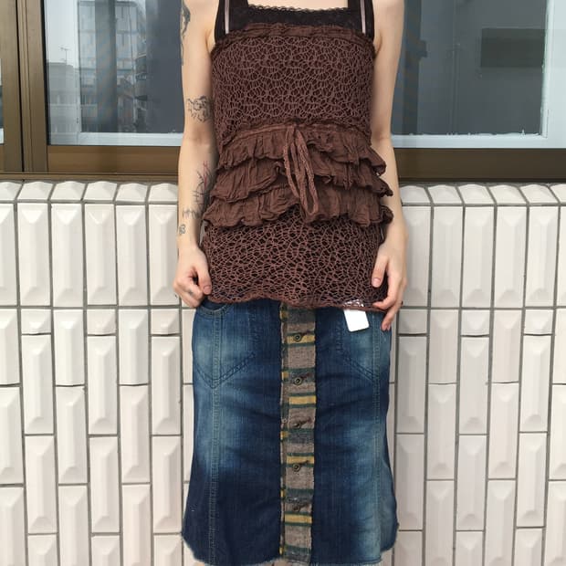 Ethnic mood sleeveless