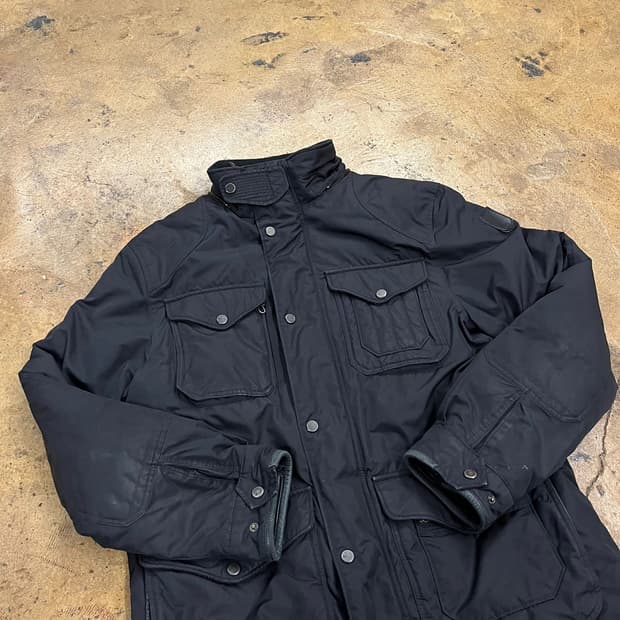 [정품/L] 폴로 랄프로렌 바이커 다운 패딩 자켓 b19