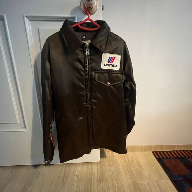 United 브라운 빈티지 공군 자켓