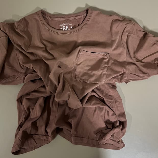 RRL 가먼트다이 티셔츠