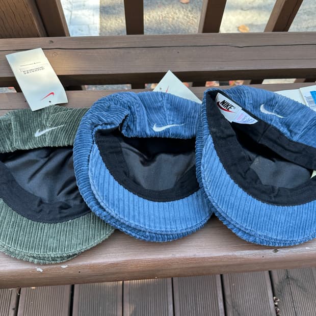 90's nike deadstock corduroy hunting cap