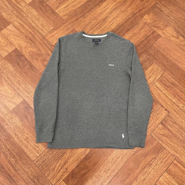 폴로 와플 롱슬리브