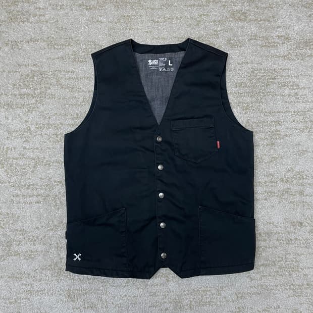 [L] 블루코 BLUCO Work vest 워크웨어 웨스턴 베스트