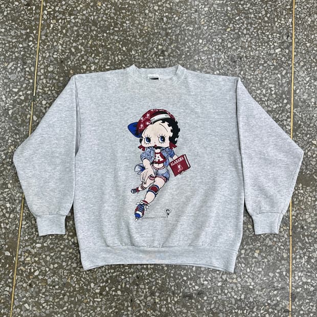 90s USA 베티붑 스웻셔츠 XL