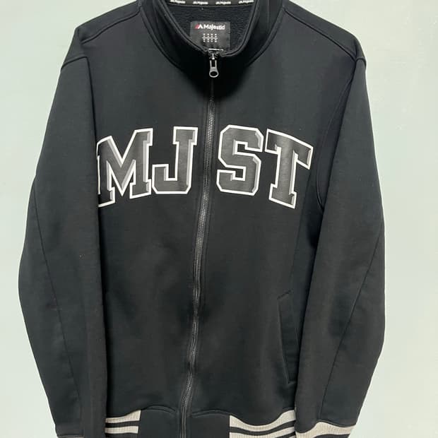 마제스틱 MJST 로고 스웨트 집업