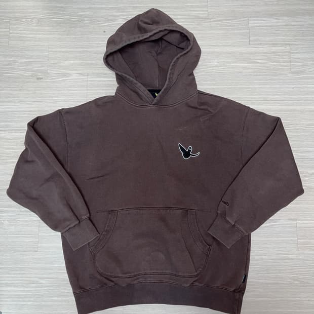 🔥희귀) 와릿이즌 후드티 브라운