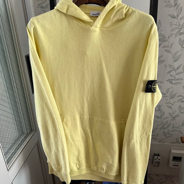스톤아일랜드 후드티 XL yellow