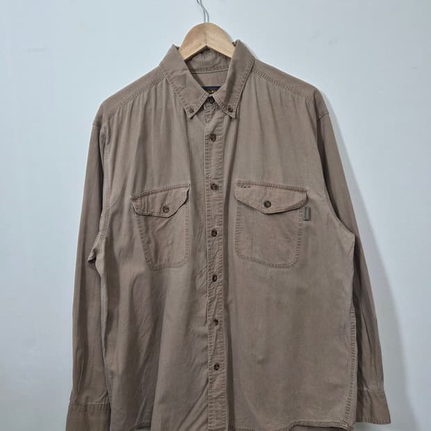 울리치WoolRich 워크 셔츠 L - S48