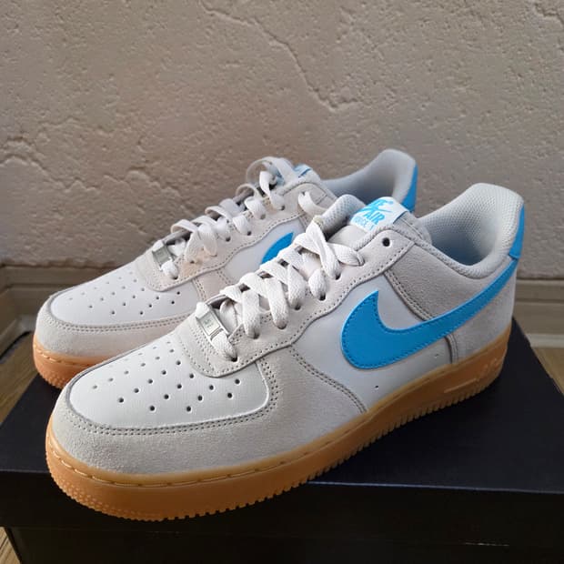 에어포스1 07 팬텀 볼틱 블루 260mm 새상품