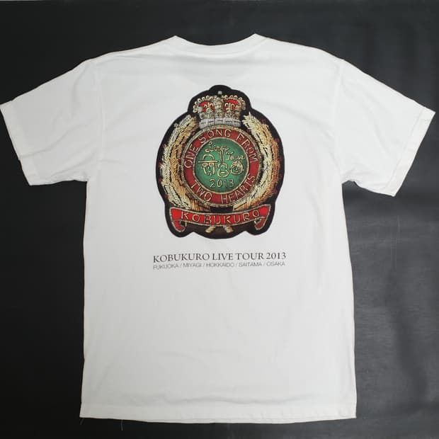 Kobukuro 밴드 라이브투어 기념티셔츠