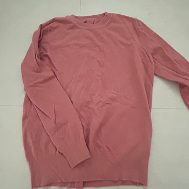 빈티지 핑크 니트