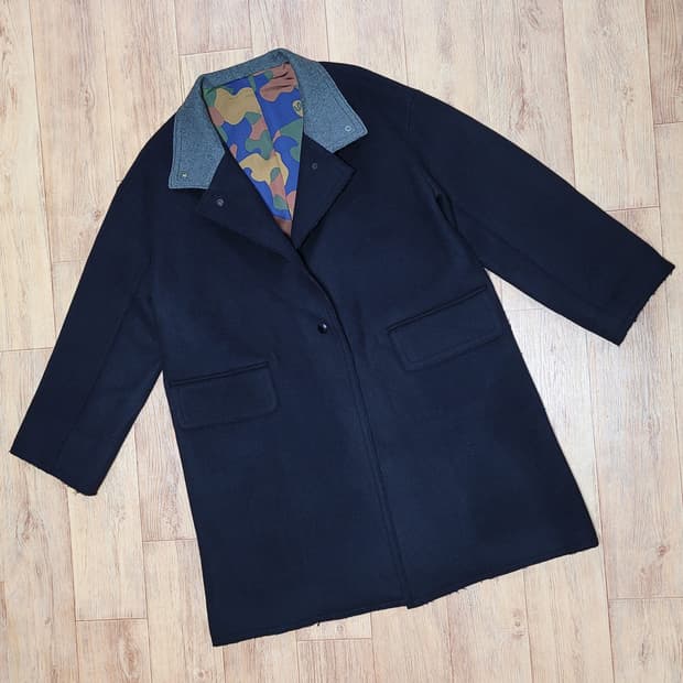 럭키슈에뜨(LUCKY CHOUETTE) 오버핏코트 프리 새상품