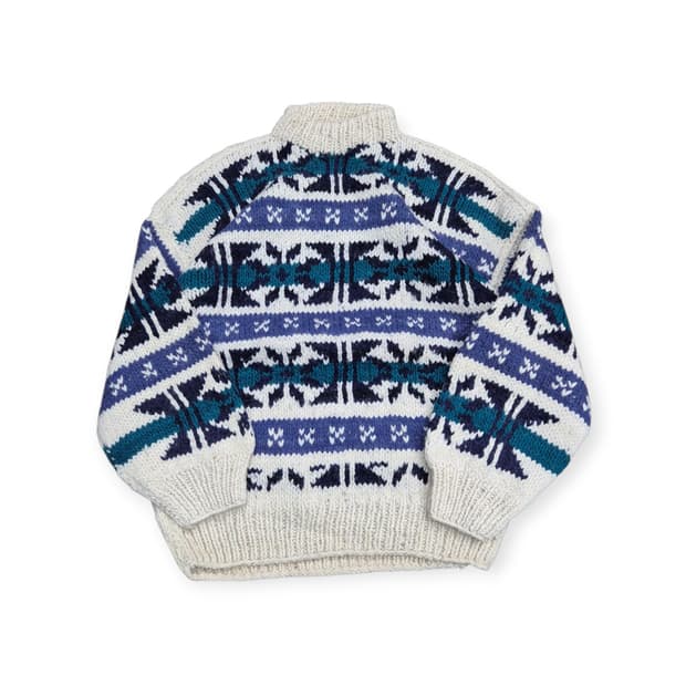 빈티지 에콰도르 스웨터