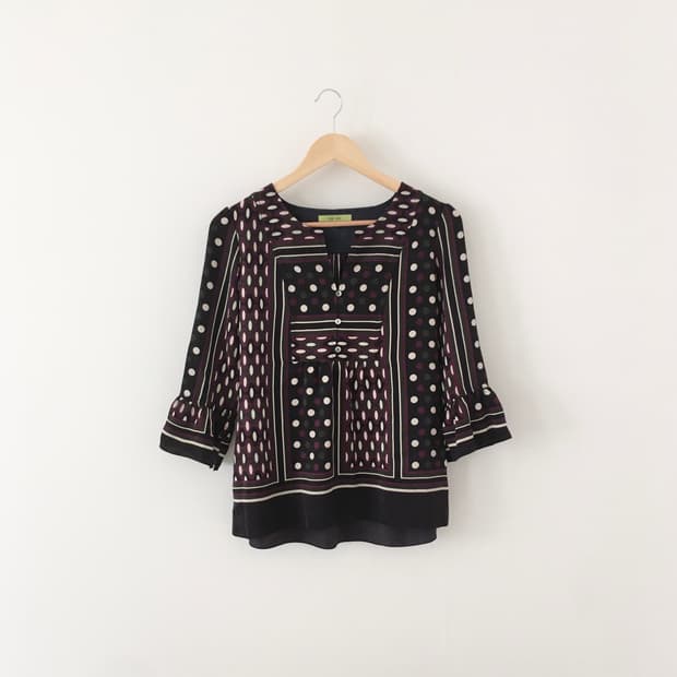 dai dai pattern blouse