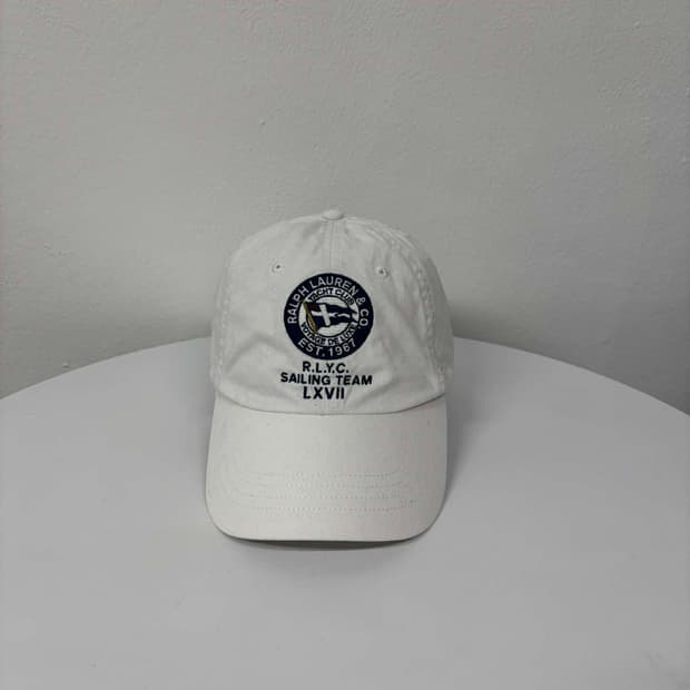 폴로 랄프로렌 현행QR 노티컬 트윌 볼캡