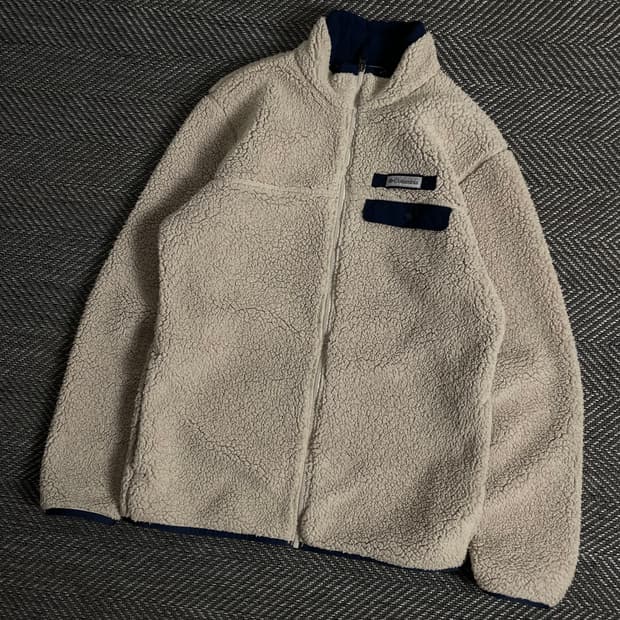 컬럼비아 USA 플리스 자켓 아이보리y 2828