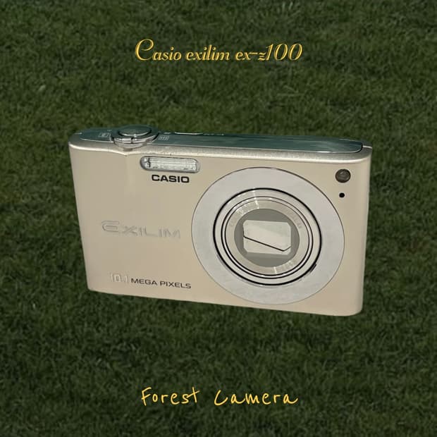 카시오 exilim ex-z100 디지털카메라 빈티지디카