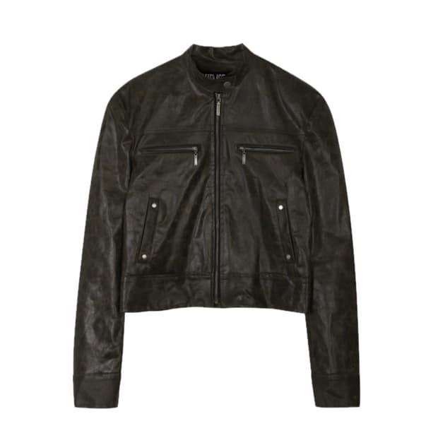 23VER. VINTAGE LEATHER SHORT JACKET