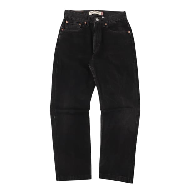 리바이스 550 릴렉스드 핏 블랙 데님팬츠
