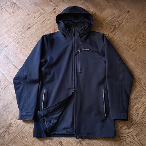 [S]파타고니아 H2NO 네이비 워터프루프 윈드브레이커 자켓
