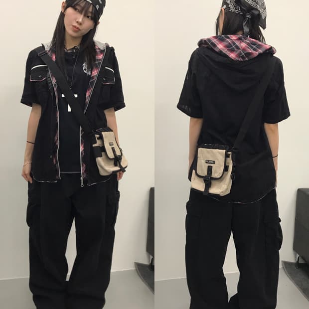 Punk & Hip 블랙 코디셋(4pc)