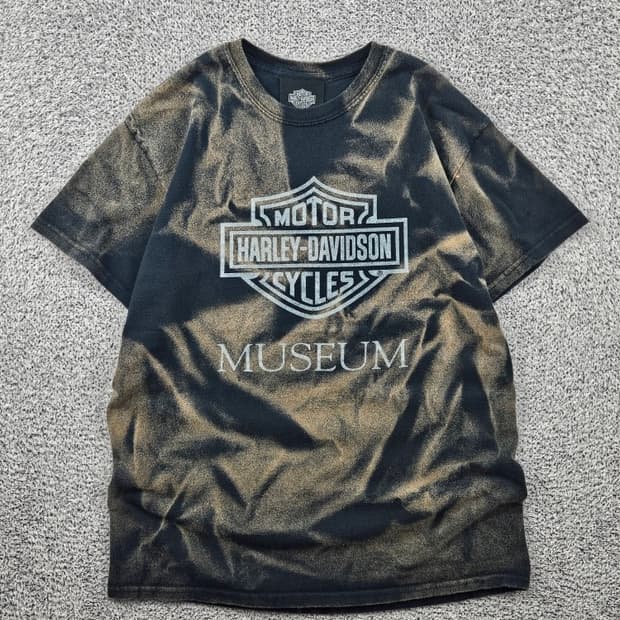 할리데이비슨 빈티지 반팔 티셔츠 다잉커스텀 ( S추정 ) / 11790