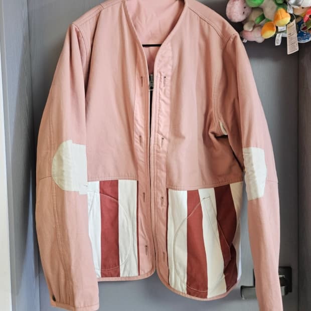 [편집샾] visvim 스타일 리버시블 퀄티드 자켓