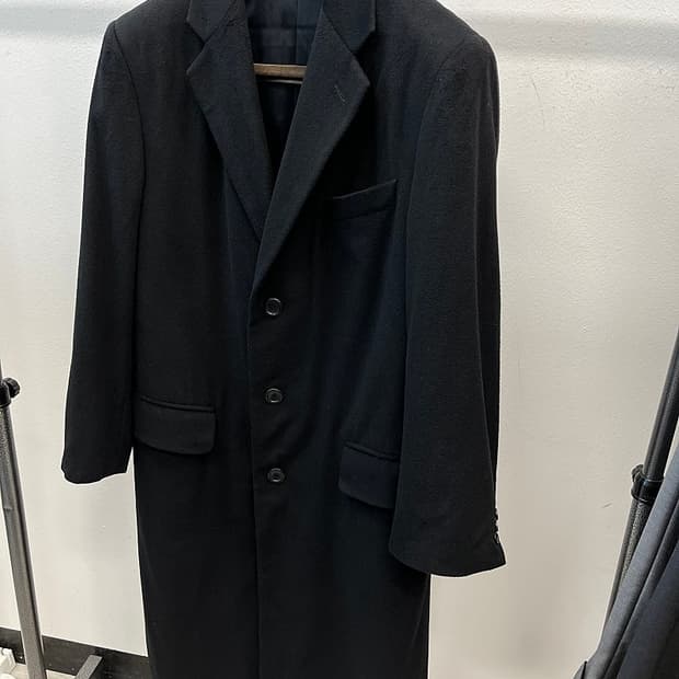 105) 알마니꼴레지오니 이태리 캐시미어100% 롱코트 