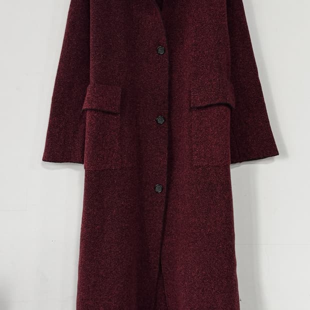 LEBOR GABALA 울 블렌드 롱 코트