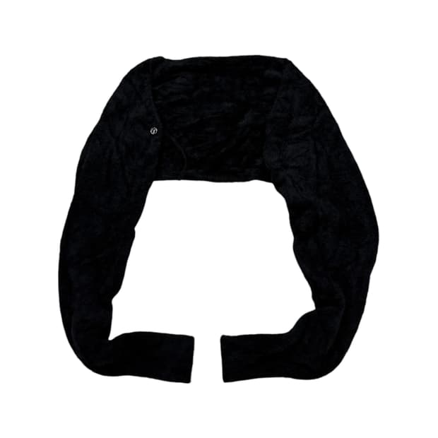 페인오어플레져 우먼 볼레로 가디건 블랙