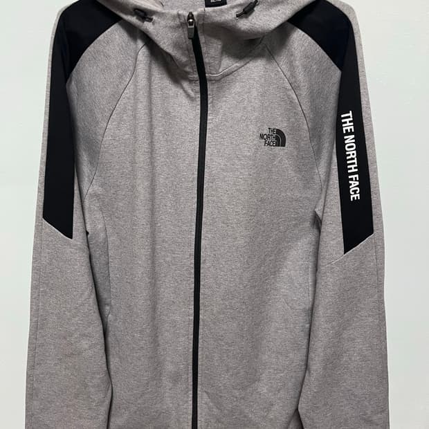 노스페이스 회색 후드집업 2XL