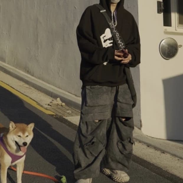 pas029 블랙 L 극미중고