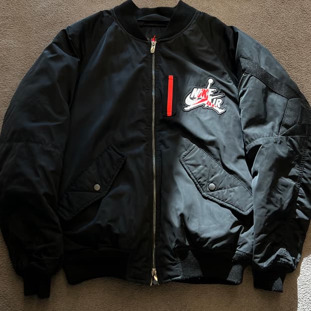 조던 점프맨 빅로고 마원 자켓 처분 