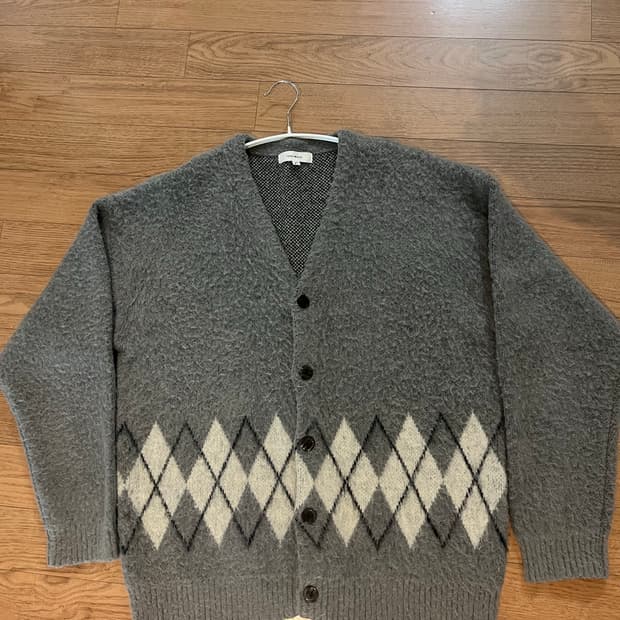 토니웩 아가일 가디건 L