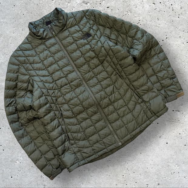 [XL] 노스페이스 티볼 테크 경량 패딩 자켓 카키색 C990