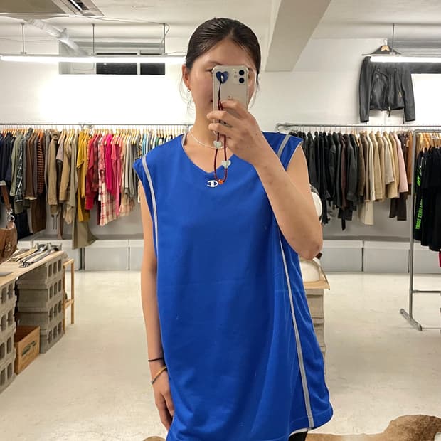 CHAMPION reversible mesh sleeveless