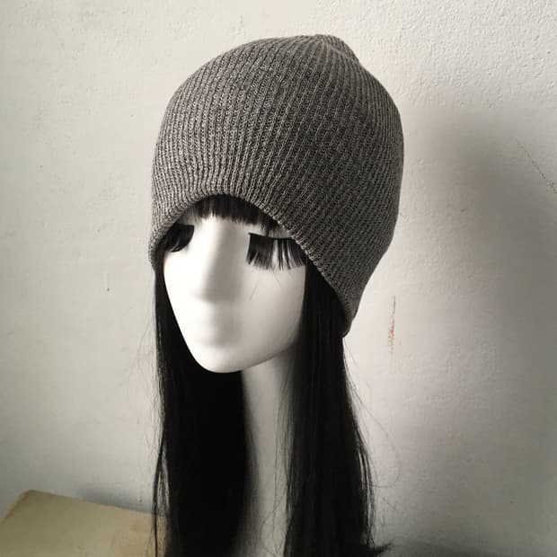 ribbed beanie