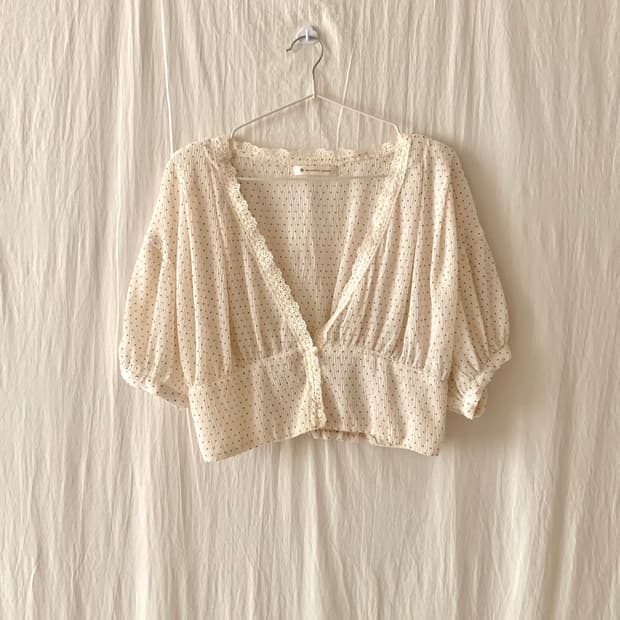 마제스틱레곤 도트 레이스 볼레로