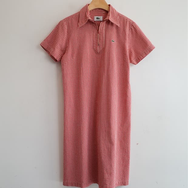 LACOSTE 라코스테 시어서커 원피스