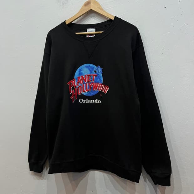 90s Planet Hollywood 맨투맨 스웻셔츠 Made in US