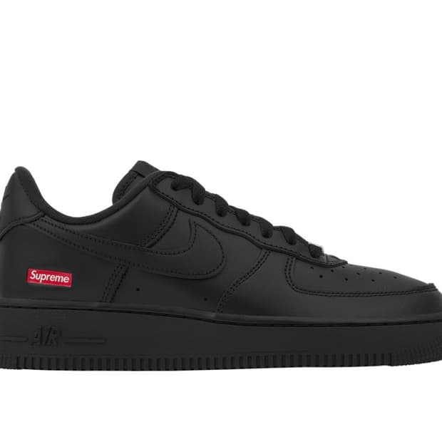 슈프림 나이키 에어포스1 블랙 275