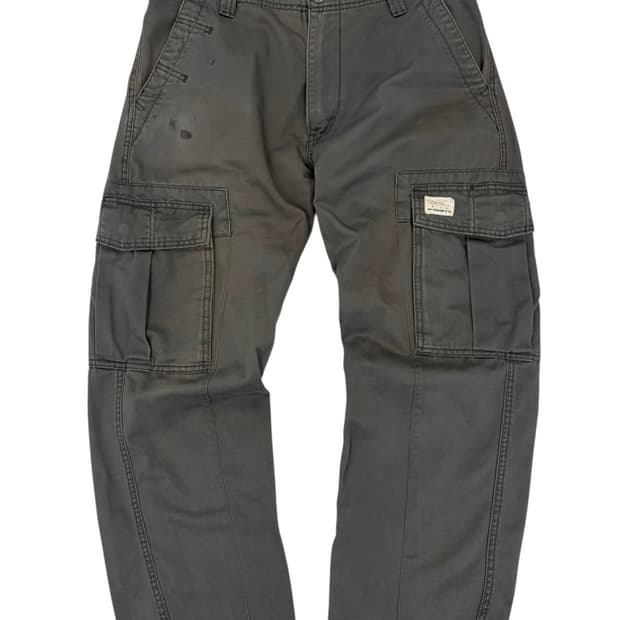 리바이스 루즈 카고팬츠 카키그레이 (32) 