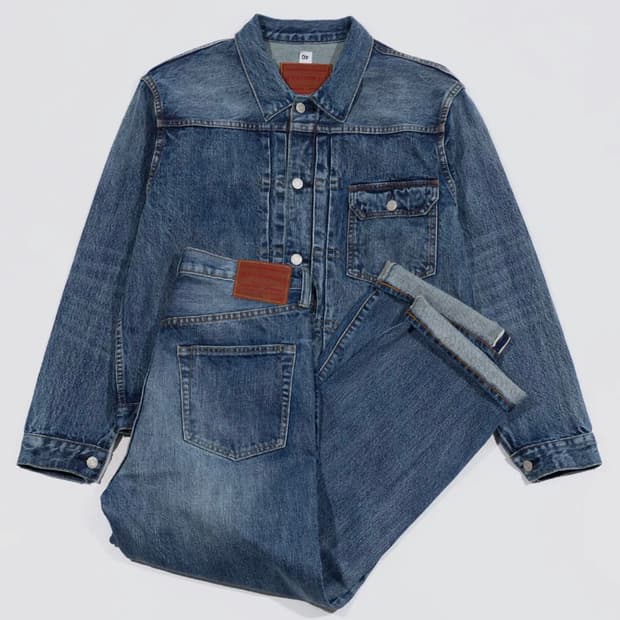 아웃스탠딩 1st 셀비지 데님 셋업