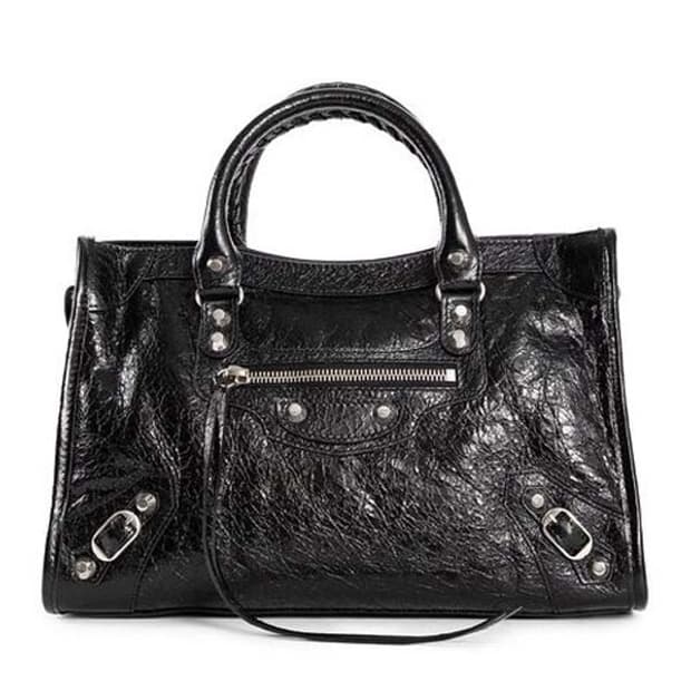 발렌시아가 시티백 스몰 블랙