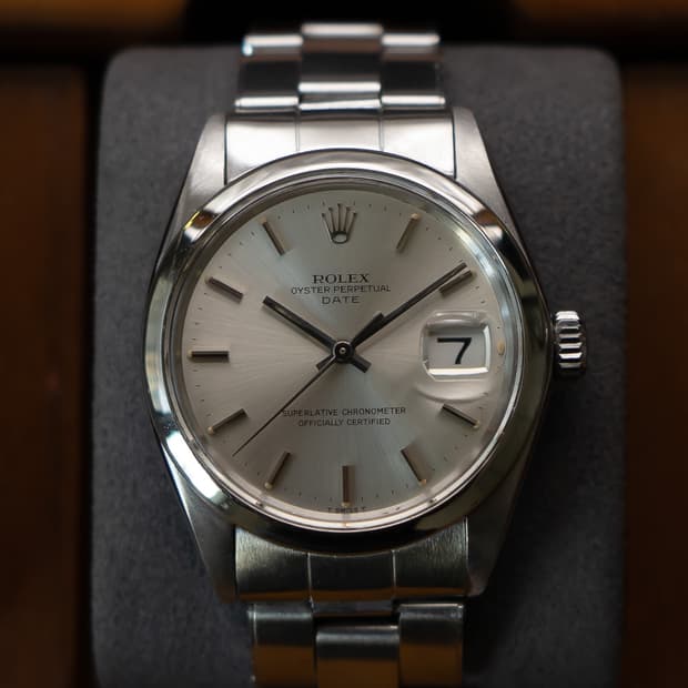 롤렉스 오이스터 퍼페츄얼 실버 1500 빈티지 시계