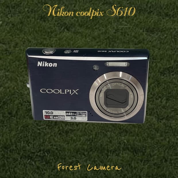 니콘 쿨픽스 s610 디지털카메라 빈티지디카 캠코더
