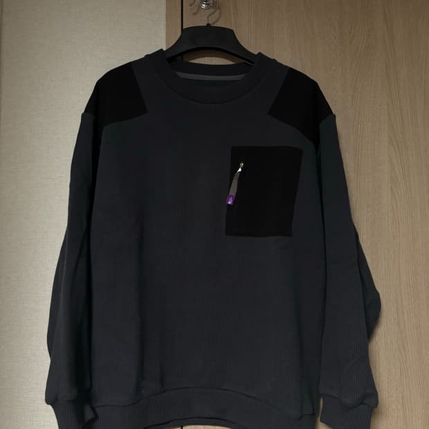 노스페이스퍼플라벨 니트