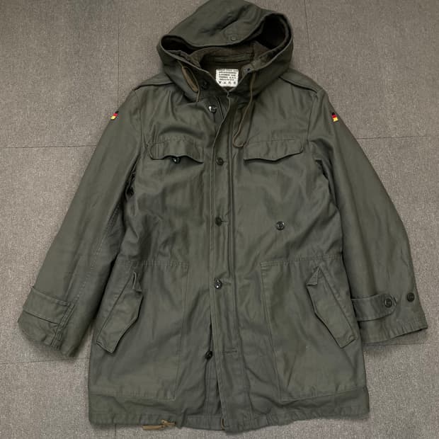 80s 독일군 밀리터리 스노클 필드 파카 내피형 