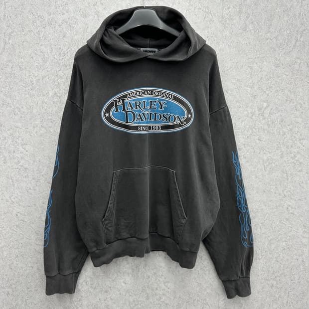 FREE 아카이브 남자 워싱 피그먼트 루즈핏 후드티